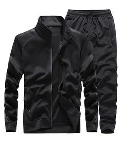 Ensemble de survêtement sportif pour homme de qualité supérieure, couleurs personnalisées, décontracté, hiver, respirant, polyester/coton, bas pour adultes, 5 ensembles - Product Image 5