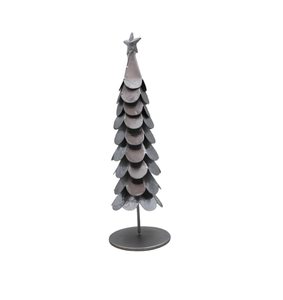 Glamorous Design Iron Christmas Decorativo X-Mas Tree Shiny Black PC Hecho a mano Personalizado al por mayor a granel - Product Image 4