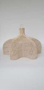 Best Quality Rattan Custom Pendant Light Handwoven Natural <b>Lampshade</b> Eco-Friendly Durable Construction Bedroom Art Deco - Product Image 6