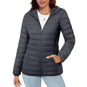 Chaqueta acolchada de invierno de alta calidad para mujer, nueva moda, abrigo de burbujas impermeable, largo, relleno de algodón, satén, transpirable, acolchado, otoño - Product Image 1