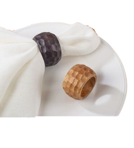 Table Napkin Holder Customizable <b>Vintage</b> Wooden Napkin Rings for Weddings & Parties <b>Kitchen</b> & Giveaways - Product Image 2