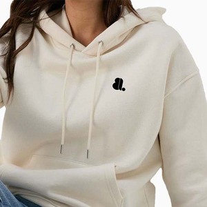 Solid Color High Quality Women's Winter Hooded Pullover Hoodie Eco-Friendly Quick Dry Wholesale Plain Kangaroo Pocket Slim Fit - Product Image 6