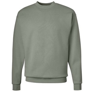Sweat-shirt à col rond en coton uni personnalisé OEMODM pour homme, matériaux originaux, broderie, sweat-shirt à col rond, sweat-shirt - Product Image 4