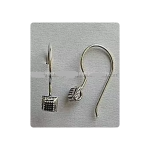 <b>Silver</b> Earwire at Best Price in India Sterling <b>Silver</b> Ear <b>Wire</b> for Jewellery Making Sterling <b>Silver</b> Findings Ear <b>Wires</b> - Product Image 6