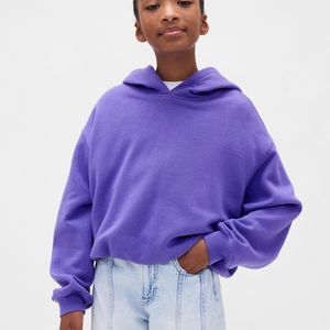 Sweat à capuche pour filles, veste en polaire à manches longues, pull décontracté élégant, chaud, mode adolescente, haut d'hiver - Product Image 6