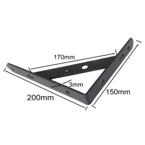 Mạnh Mẽ Kim Loại Tường Kệ Khung Tiết Kiệm Không Gian Hiển thị Đồ Trang Trí Phòng Khách Lưu Trữ Sách Phòng Ngủ Tổ Chức Nhà Máy Ban Công - Product Image 5