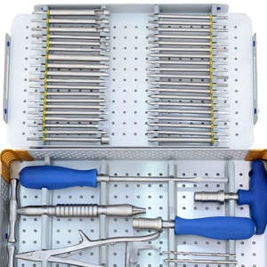 Caja de Almacenamiento de Instrumentos Quirúrgicos de Acero Inoxidable Ortopédico de Grado Quirúrgico, Autoclavable, Vacía, para Fragmentos Grandes - Product Image 6