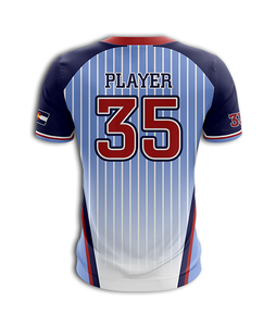 Maillot de baseball personnalisé en polyester à séchage rapide pour jeunes vêtements de sport ventilés grande taille maillot de sublimation respirant - Product Image 2