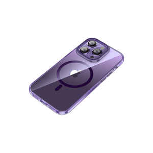 Coque de protection rigide Netzy Deep Purple pour iPhone 14 Pro 13 Pro Max compatible avec la recharge sans fil MagSafe - Product Image 3