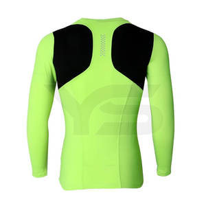 Las camisas de compresión de manga larga para hombre más vendidas, ligeras y ajustadas para venta al por mayor - Product Image 3