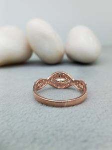 Ensemble de bagues de fiançailles et de mariage en or jaune blanc massif 14K VVS Lab Grown Marquise Cut Diamond GIA Certified HALO 3.0 CT - Product Image 4