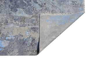 Luxueux moderne grande taille noué à la main laine bambou soie noeud tapis brodé turc Design animal de compagnie abstrait pour la décoration de bureau à domicile - Product Image 6