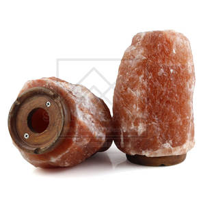 Lampe en sel de l'Himalaya sculptée de haute qualité, 100% matériau pur, prix de gros, personnalisable, décoration d'intérieur - Product Image 2