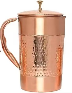 Handmade <b>Copper</b> <b>Jug</b> High Demand New Design High Quality Water Storage Serving Tabletop Pitcher Tea Pots Kettles Metal Handle - Product Image 4
