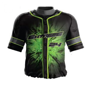Maillot de Baseball Softball Personnalisé pour Hommes Respirant Vente en Gros Chemises à Broderie Unie Maillot de Baseball Softball Vierge Personnalisé - Product Image 5