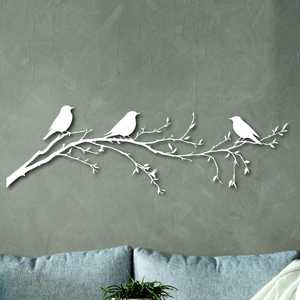 Tenture murale indienne ethnique très demandée avec broderie et perles, art traditionnel artisanal, panneau de décoration murale en bois fait main - Product Image 4