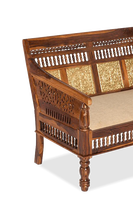 Ensemble de canapés modulaires modernes en bois de Sheesham et cuir Kusum Art pour salon, salle de sport, villa, hôtel, restaurant, école, appartement, entrepôt