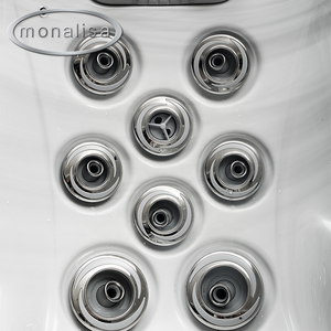 <span class=keywords><strong>Jacuzzi</strong></span> de luxe pour 5 personnes, bain à remous moderne autoportant, baignoire de massage pour la maison, construction en acrylique - Product Image 2