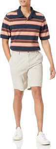 Piqué de coton pour polo en tissu tricoté anti-rides à motif brodé pour hommes, disponible en grands et grands - Product Image 5