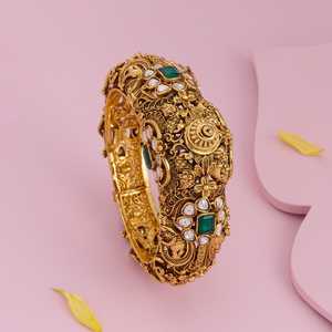 กำไลข้อมือคริสตัล ดีไซน์โบราณแบบก้าด้า สวยหรู - Product Image 2