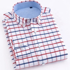 Chemises pour hommes en gros, chemise en flanelle à manches longues, tissu à carreaux chaud, design décontracté, tendance, chemises pour hommes, port quotidien - Product Image 4