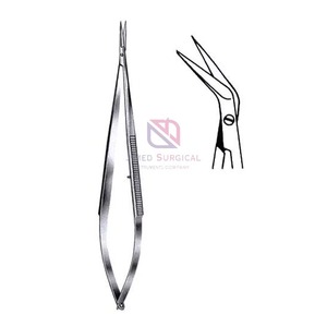 Tijeras Micro Quirúrgicas Manuales Profesionales de Acero Inoxidable, Herramienta de Corte de Precisión, Duraderas, Seguras, de Alta Calidad - Product Image 1