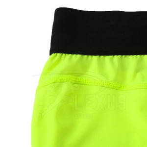 Pantalones cortos de compresión informales de poliéster 100% para hombre, ropa de calle transpirable de secado rápido, entrenamientos con cintura media elástica, patrón sólido - Product Image 5