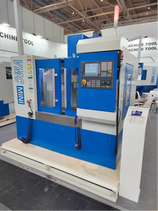 Centre d'usinage vertical CNC avec conception à <span class=keywords><strong>colonne</strong></span>, machine de fraisage <span class=keywords><strong>VMC</strong></span> Mini avec magazine d'outils 24T - Product Image 2