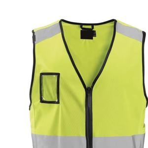 เสื้อกั๊กนิรภัยสำหรับผู้ชายในฤดูหนาวสีสดใสผ้าตาข่ายสะท้อนแสงผ้าฝ้ายระบายอากาศได้ดีออกแบบมาเพื่อความปลอดภัยความสะดวกสบายในสภาพแวดล้อมที่มีแสงน้อยสูง - Product Image 4