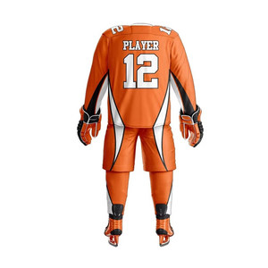 Nuevo Uniforme de Hockey sobre Hielo Personalizado con Logotipo de Equipo, Impermeable, de Secado Rápido, Transpirable, 100% Poliéster, Precio al por Mayor - Product Image 3