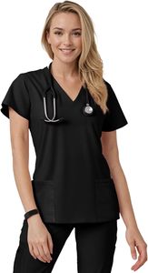 Ensembles d'uniformes de gommage médicaux en polyester de coton de qualité supérieure vente en gros médecins infirmières survêtement costumes de gommage hôpital unisexe avec vestes - Product Image 4