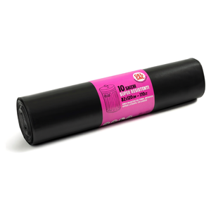 Lot de 10 sacs poubelle (170L) avec anse Noir 982143SG - Product Image 2