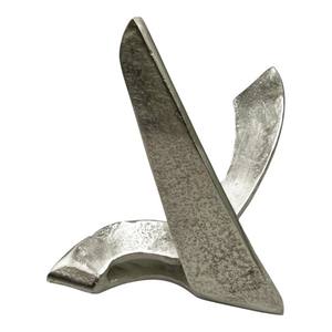 Escultura abstracta moderna de aluminio y plata, pieza de arte para decoración del hogar, escultura pulida moderna abstracta de aluminio dorado Castello - Product Image 4