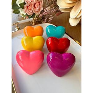 Tavolo cuore giallo