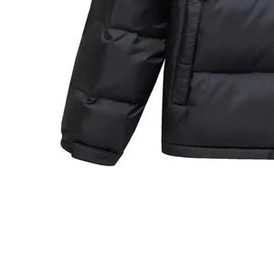 Chaqueta de Invierno Acolchada para Hombre con Cierre Frontal de Lona de Primera Calidad, con Impresión de Logotipo Personalizado, Venta al Por Mayor 2022 - Product Image 2