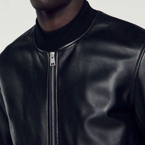Vente en gros de vestes en similicuir pour hommes personnalisés OEM manteaux de motard élégants de moto de styles vintage fournisseur en gros - Product Image 3