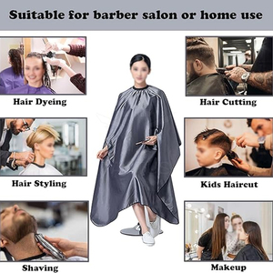 ผ้าคลุมสำหรับแต่งผมใช้ได้ทุกเพศเสื้อคลุมทำจากปากีสถานดูแลรักษาง่ายทนทาน - Product Image 6