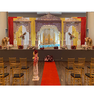 Mandap DE BODA indio de bollwood, decoración de lujo de gran tamaño, Maharaja, Australia, India - Product Image 1