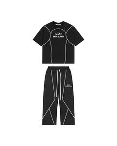 <b>Men</b> Women Insulated Fleece Tracksuit Honeycomb <b>Thermal</b> Sweatshirt <b>Jogger</b> Pants Set Cold Weather Sports Outfit - Product Image 5