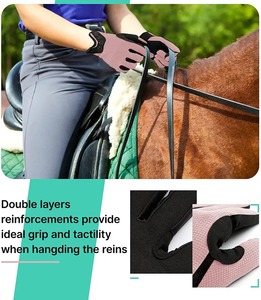 Gants d'équitation en cuir d'hiver, gants d'équitation professionnels ultra respirants, nouvelle arrivée 2026, service OEM - Product Image 6