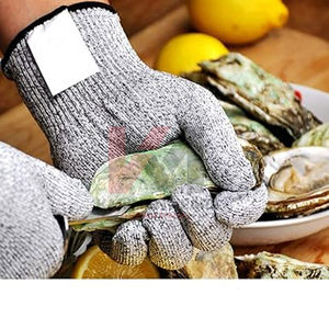 Gants de sécurité anti-coupures personnalisés, qualité alimentaire, protection pour la découpe de viande, le décorticage d'huîtres, le filetage de poisson, le hachage de légumes - Product Image 5