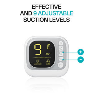 गर्म बिक्री इलेक्ट्रिक नाक एस्पिरेटर एडजस्टेबल संगीत और हल्के वैक्यूम नाक सफाई सुपर पावर नाक की सफाई सुपर पावर नाक एस्पिरेटर प्रो - Product Image 2