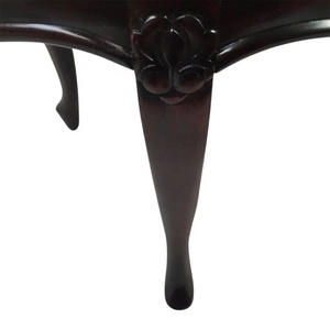 Antique Mahogany Wood Coffee Table Furniture with Wooden Tray Top an Elegant Touch Center Table for Classic Style Living Room - Product Image 6