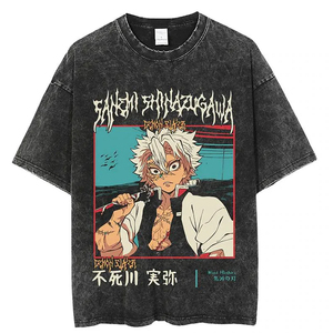 DTG เสื้อยืดพิมพ์ลายสำหรับผู้ชายเสื้อยืดโอเวอร์ไซส์วินเทจ - Product Image 4