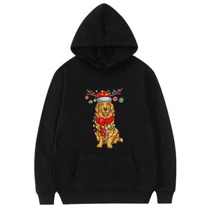 Sweats à capuche imprimés en 3D élégants à épaules tombantes Personnaliser la conception Hoodies pour femme 2025 Pull respirant en coton de qualité supérieure - Product Image 4