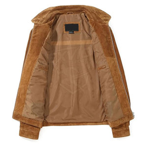 En stock, fabriqué au Pakistan, veste bomber en cuir pour homme, vêtements décontractés, prix bas, veste d'hiver pour homme en vente - Product Image 6