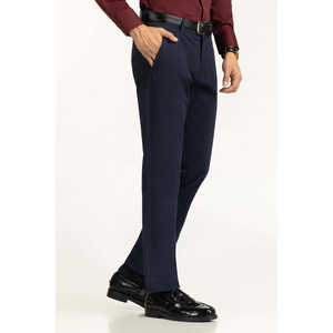 Pantalon de Costume Classique FC-NFL25-002 en Tissu Léger Plissé, Logo Personnalisable, Fermeture Éclair, Plis Disponibles, Tailles XL à 6XL - Product Image 1