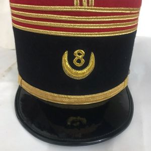 Cavalry French Kepi Forage Cap Reproduction Golden Embroidery All Sizes Bummers <b>Hats</b> - Product Image 6