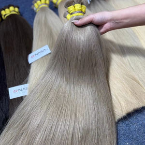 1Kg Premium 60cm # Extensiones de Cabello Humano Vietnamita de Alta Calidad, Color 4Q, Venta al por Mayor, Super Double Drawn, Liso - Product Image 1
