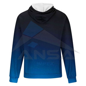 Sudadera con capucha de manga larga con cordón para hombre, sudadera de invierno de talla grande con bolsillo informal - Product Image 3